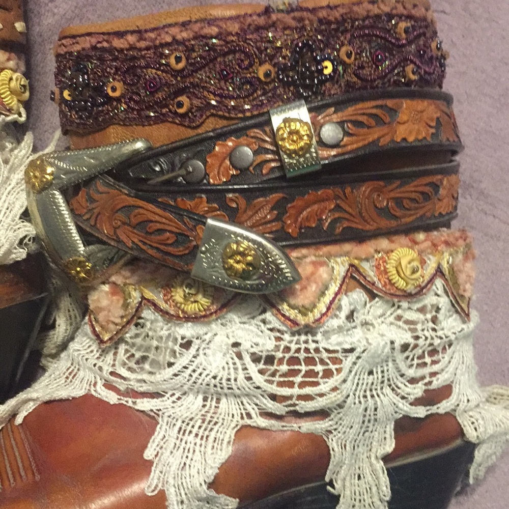 HAND MADE ONE OF A KIND COWBOY BOOTIES